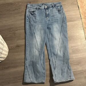 Classic Light Blue Flare Jeans